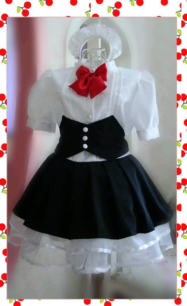 Maid uniform cosplay coffee shop maid anime cos women's clothing maid