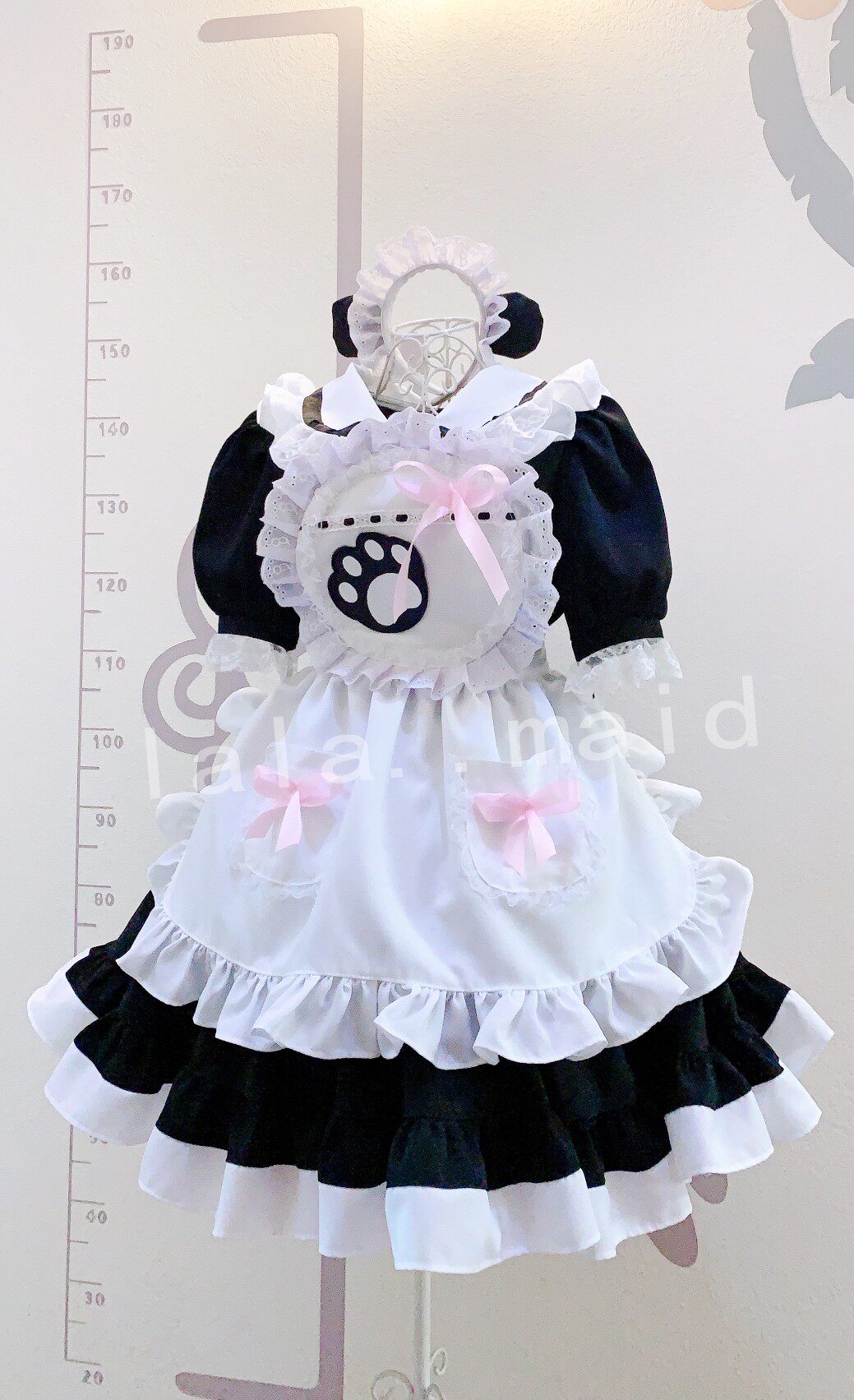 Halloween Cat Claw Maid Princess Cosplay Short Sleeves Long Sleeved Maid Animation Maid Uniform Coffee Shop