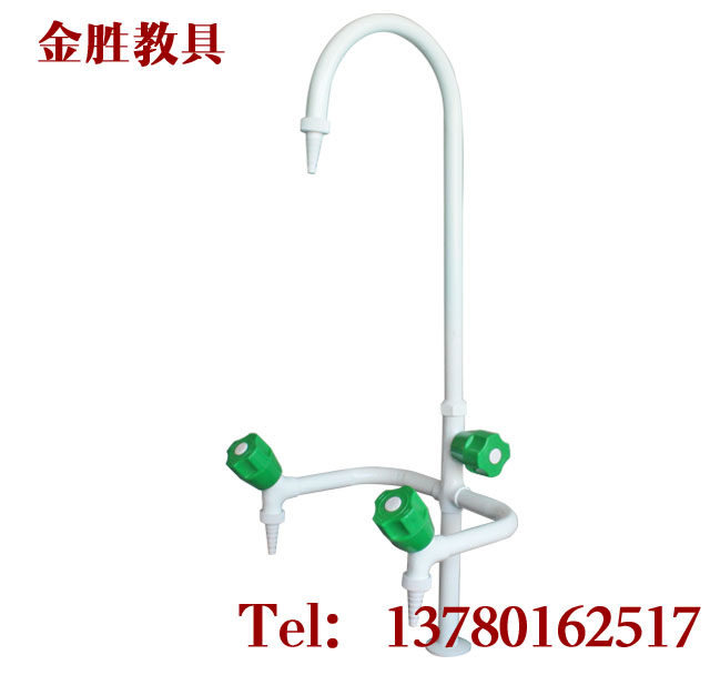 Primary and secondary school laboratory copper spray three tap factory faucet can be invoiced