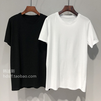 2022 Spring Summer Korea East Gate New Pure Color Net Edition Brief About 100 Loose Mid-Length short sleeve T-shirt woman