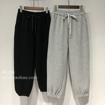 2022 Spring loaded with new pure color tightness waist brief approach. 100 hitch loose display slim 90% PANTS BUNN PANTS SPORT PANTS WOMAN