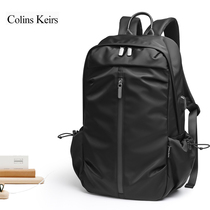 Collins Keirs mens leisure trend Oxford cloth business computer backpack large capacity schoolbag