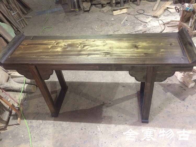 (Customized) Sichuan Umu Xiaoye, Nangjin Nanmu Wood Shady Wood Flat Teething case for table painting case furniture-Taobao