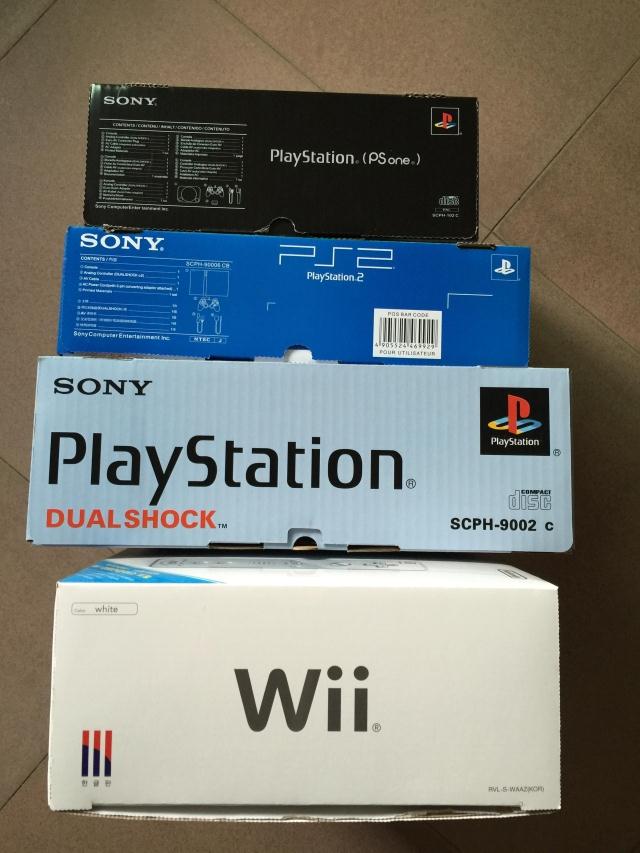 Wii PS2 PS1 PSone New Packaging Box Home Made