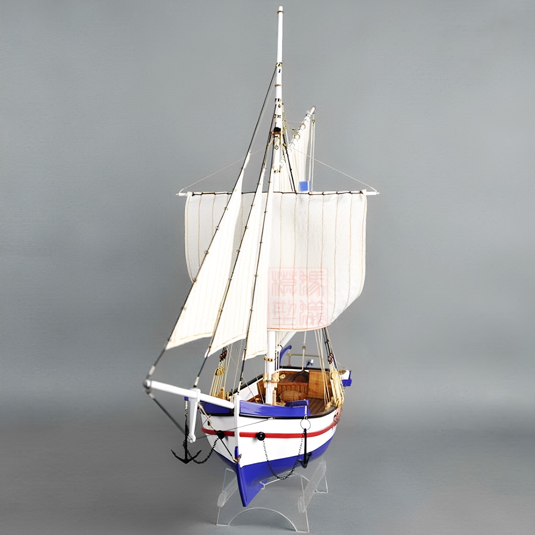 🧩瑞典轻舟Swedenyacht 1:50单桅帆船模型，木制古典拼装，让生活多一份