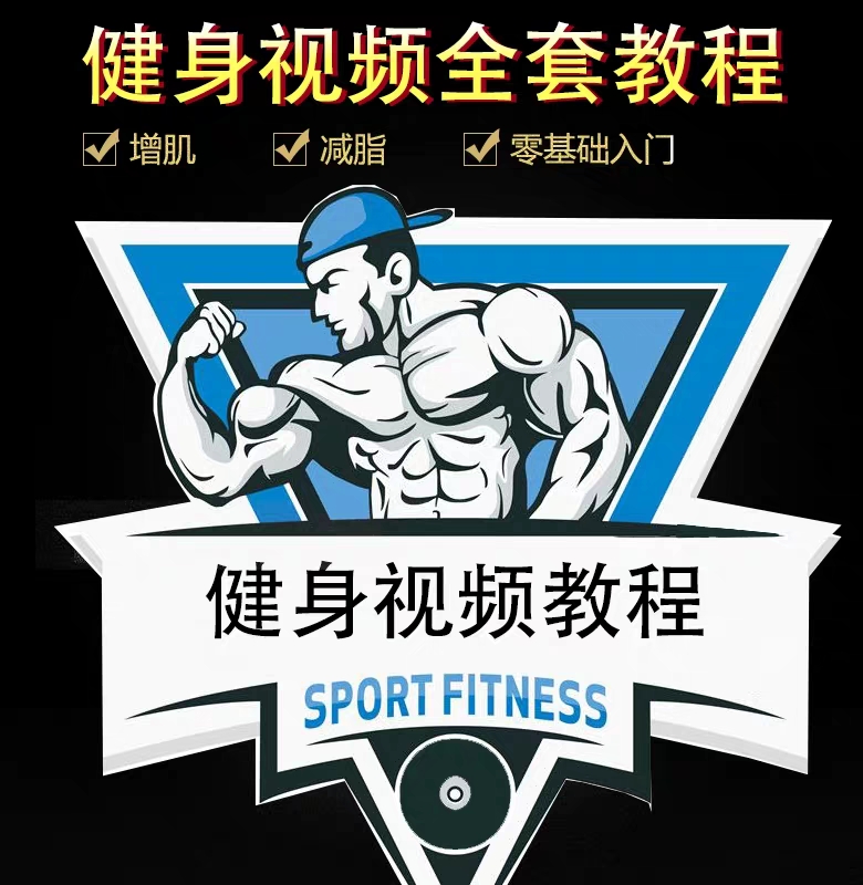 300G From entry to mastery of muscle anatomy and fitness video tutorials of various gods