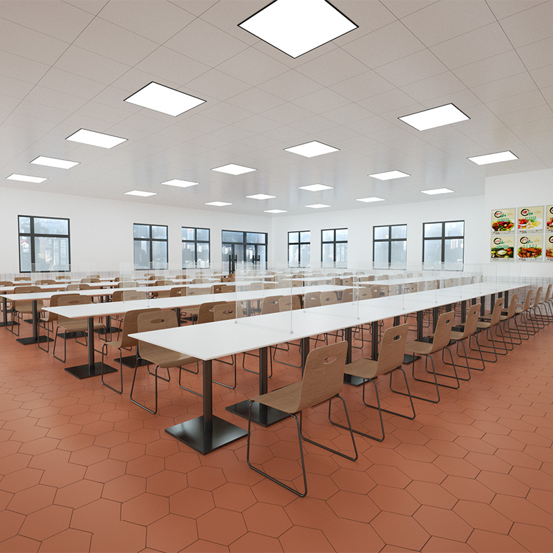 Isolation plate table separation plate sheet Cafeteria Bezel School Kindergarten Hotel Office Translucent Epidemic Prevention 