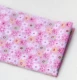 DIY vải bông thủ công vải bông màu hồng nhạt Bộ bông 25 * 25CM / 50X50CM