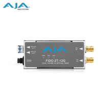 AJA FIDO-2T-12G 2 channel 12G-SDI to single mode LC fiber transmitter converter