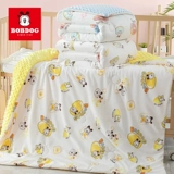 Детское хлопковое одеяло для новорожденных для младенца для детского сада, увеличенная толщина