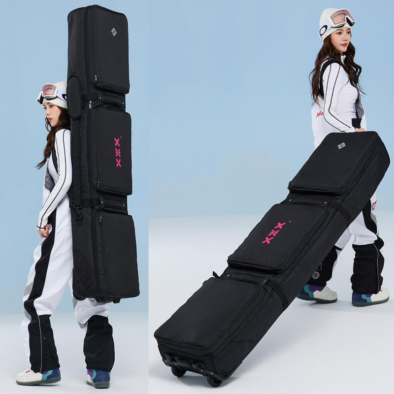 Xxx Ski Bag with Wheels, Snowboard Bag with Rollers, Double Board Bag, Ski Roller Bag, Double Board Snowboard Bag, Can Be Checked in Xxx Ski Bag with Wheels, Snowboard Bag with Rollers, Double Board Bag, Ski Roller Bag, Double Board Snowboard Bag, Can Be Checked in
