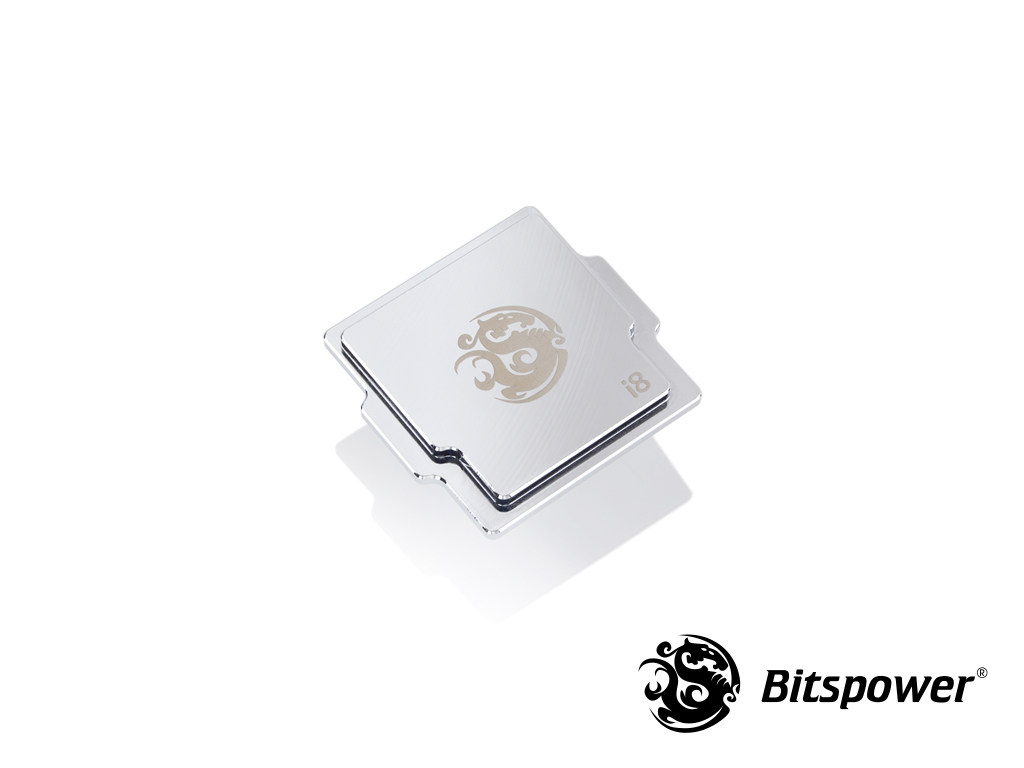 BP dazzling silver Intel eight-generation CPU 8700K 8086K computer hardware replacement upper cover BP-OCCIHSI8-SL