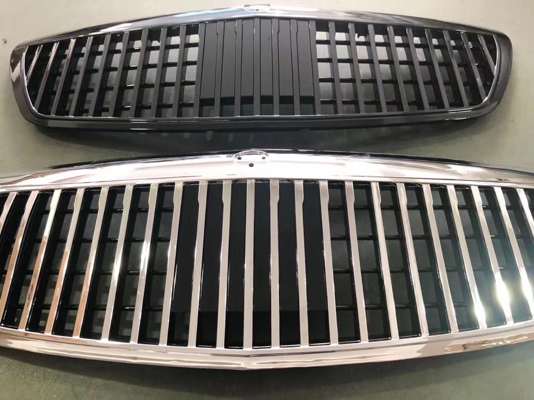 Решетка радиатора в стиле Maybach для Mercedes-Benz S-Class W221