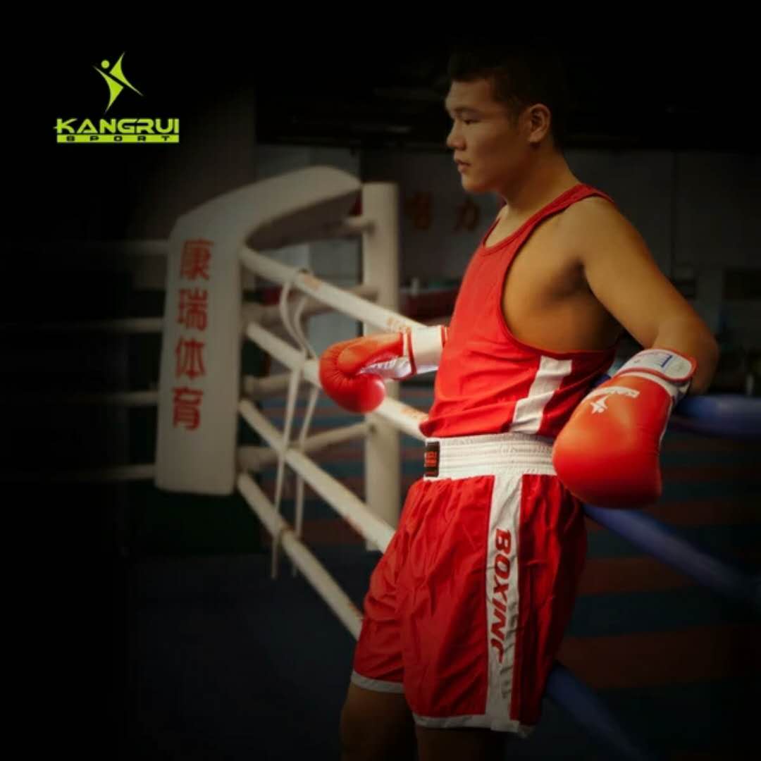 Kangrui boxing clothes clothes Thai men suit training free to strike T-shirt shorts martial arts adult