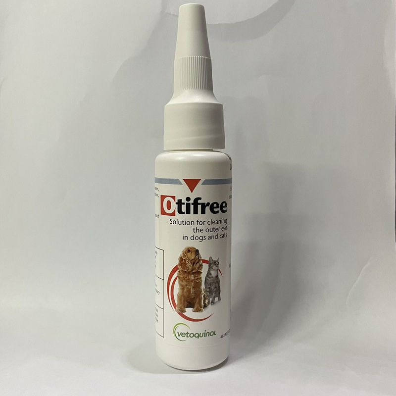 French Weilong Otifree Ear Cleaning Solution 60ml Prevents Inflammation, Fungi, Bacteria, Ear Mites, Earwax, and Otitis Media