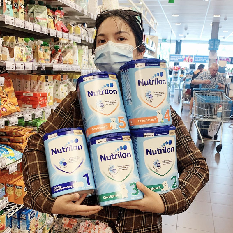 Cattle Bar Dutch Norube Nutrion milk powder 800g12345 segment infant milk 6 cans of baby