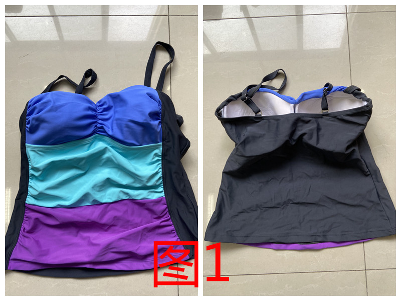 Two-piece UK10 size connection One Women's outdoor sports vest Running Fitness Yoga Swimming large size