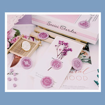 Fire paint seal head magic Road ancestor animation series students DIY creative hand account personality seal wax print gift