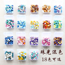 Pearlescent paint wax hand account gift seal retro fire paint seal fire paint seal custom wax envelope invitation seal