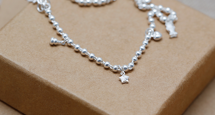 Chaine de cheville Femme OTHER   en Argenterie - Ref 3104215 Image 19