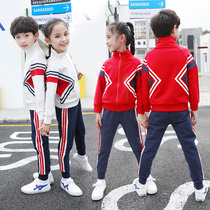 Childrens clothes spring and autumn clothes junior high school students school uniforms kindergarten uniforms summer sports two-piece sets