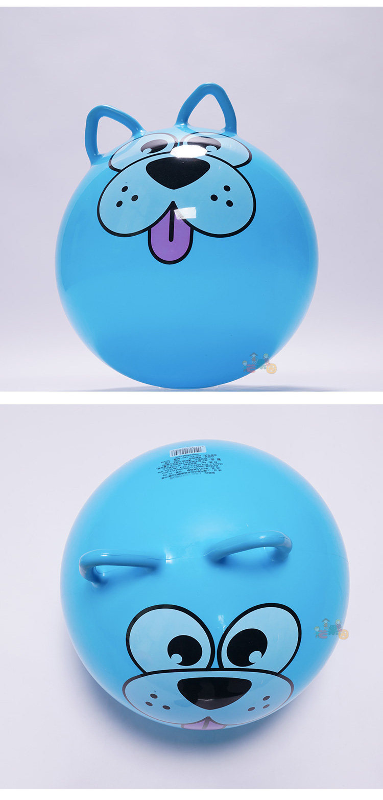 Детские игрушки для прыжков 宝宝跳跳羊角球感统训练跳跳球儿童弹力跳球瑜伽蹦蹦充气弹跳玩具