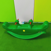 Kindergarten children crab rocking horse animal rocking horse toddler rocking horse seesaw outdoor baby toy small wooden horse