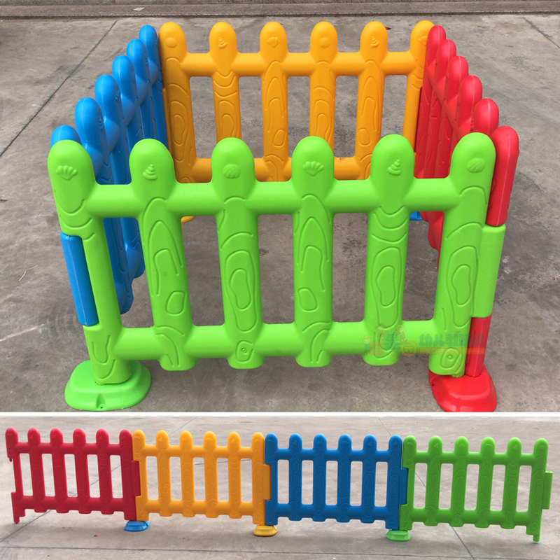 Kindergarten Morning Classroom Children crawl mat fence Fence Baby Anti-Climbing Game Plastic Baby Guardrails Ground-Taobao