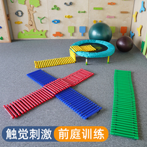 Balance Trail Nursery School Children Sensation Training Equipment Haptic Board Fitness Isalone Wood Bridge Sports Sensitive Toys
