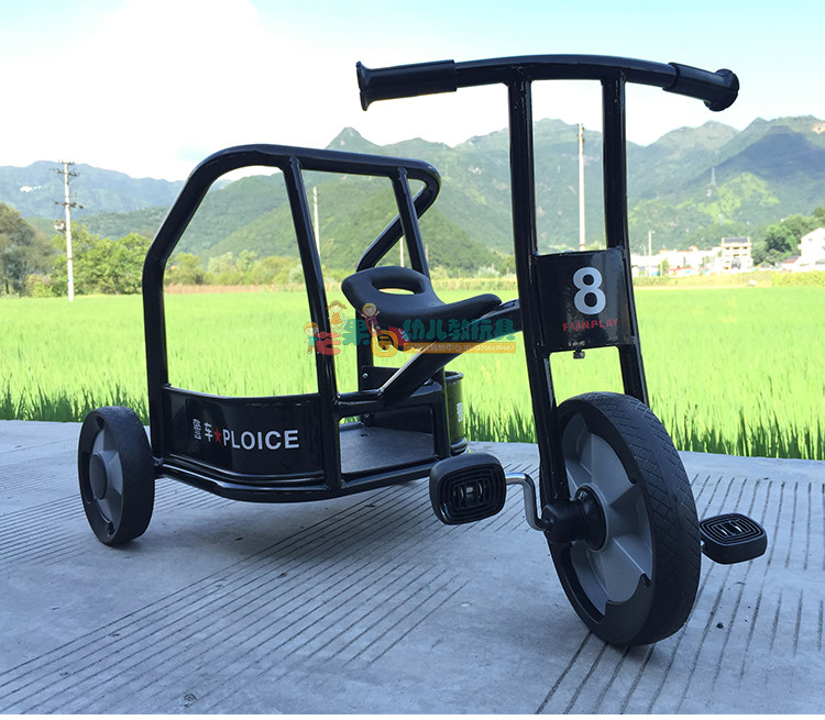 Трехколесный велосипед 幼儿园儿童户外童车体能脚踏车感统训练器材兜风车滑板脚行车拖车 No brand