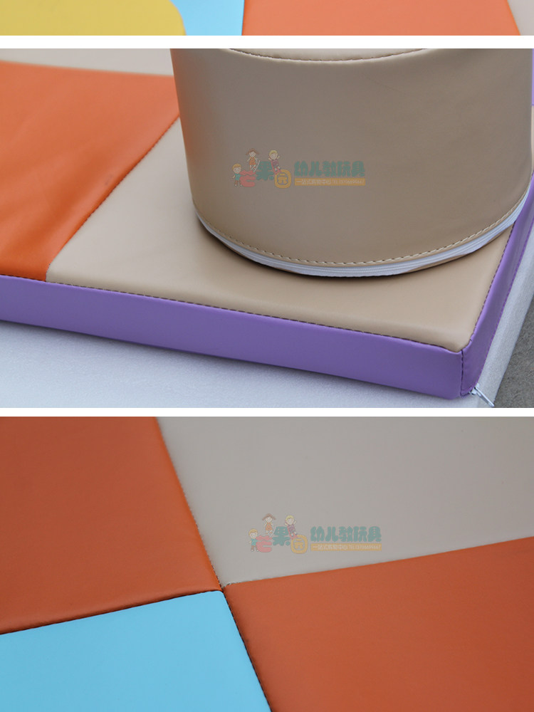 Развивающий коврик для ползания 早教中心儿童游戏垫格子积木爬行地垫颜色拼接爬爬垫感统训练垫子 Other