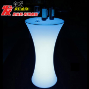 LED thanh ánh sáng quầy bar cocktail bàn sáng tạo đồ nội thất tròn trà thanh KTV đầy màu sắc cao thanh bàn - Giải trí / Bar / KTV