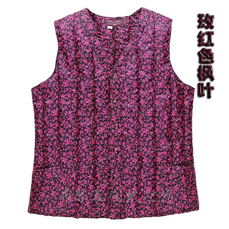 Phụ nữ trung niên và già xuống áo cotton cộng với phân bón để tăng mùa đông dày 50 tuổi mẹ béo áo vest vai bông sữa áo khoác bò nữ