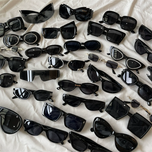 Базовые черные очки на солнечной энергии, европейский стиль, кошачий глаз