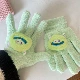 Светло -зеленый мягкий+зеленый монстр