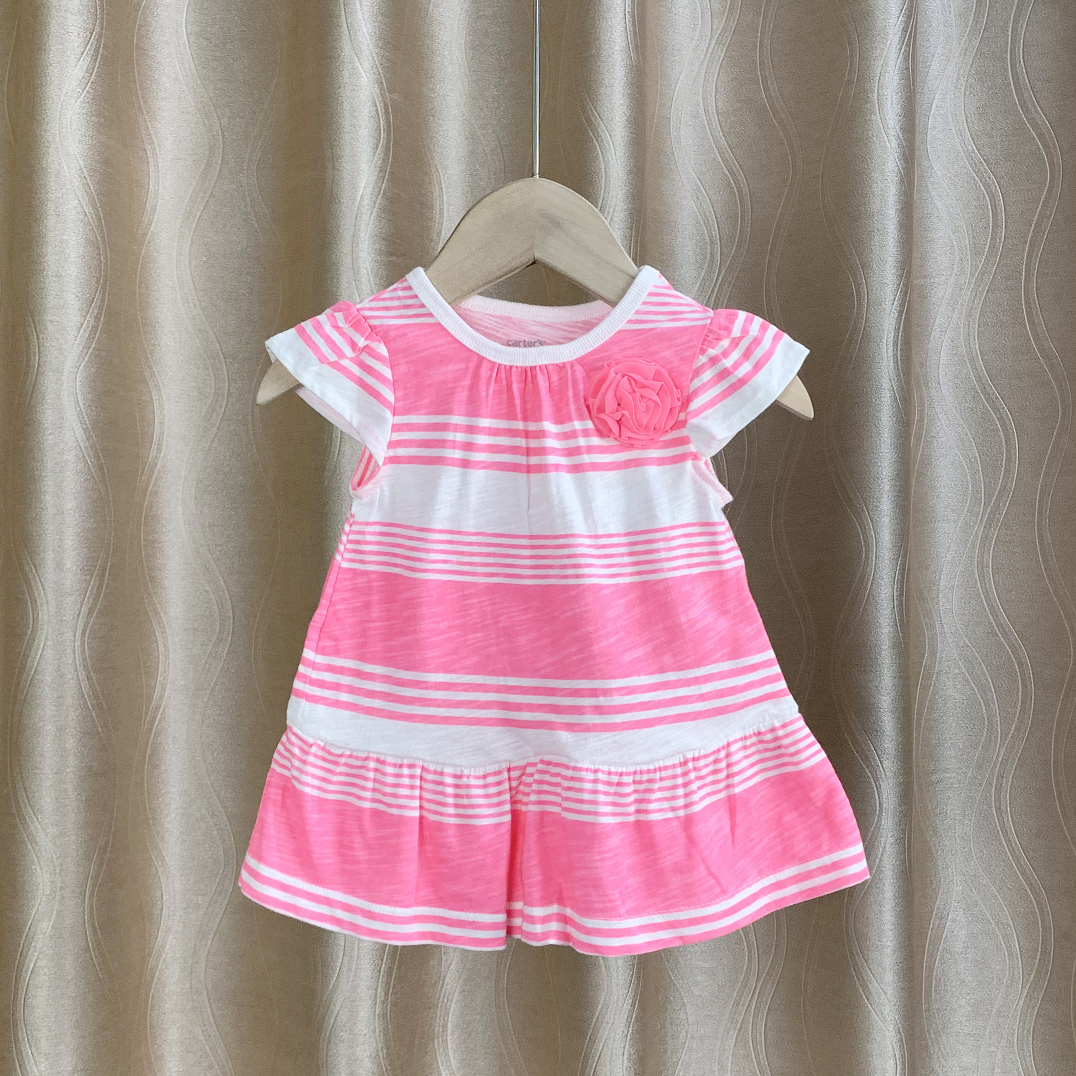 Broken code special girl baby dress newborn baby dress summer short-sleeved skirt cotton summer princess dress