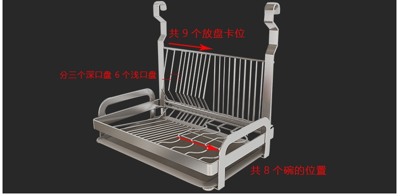 Punch-free thép không gỉ bếp tường giá treo hộ gia đình cống món ăn giá đa mục đích nguồn cung cấp bếp dao chủ mặt dây chuyền bộ dao làm bếp