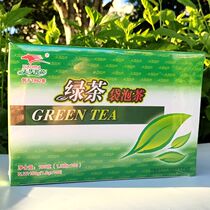 Green tea bag 100 bags boxed Pearlescent film waterproof and moisture-proof hotel tea bag cold brewing tea shredded tea