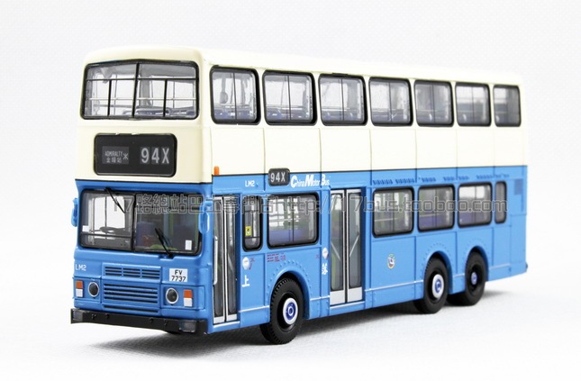 Out of Stock: 1:76 Hong Kong China Motor Corporation Cmb Lianolian Olympic 11m Double-Decker Bus-94X