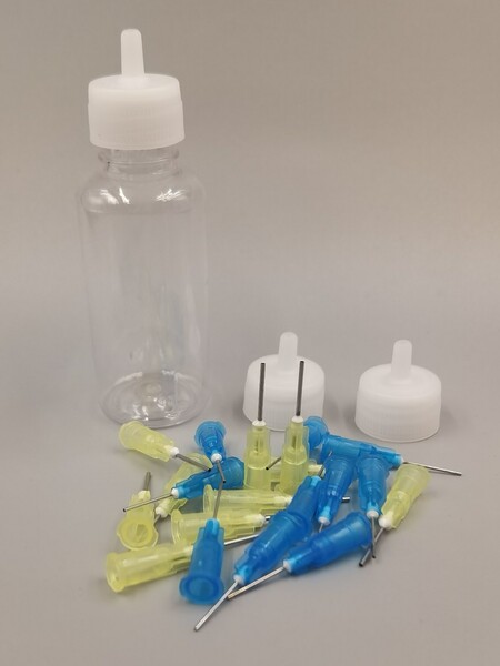 Cloisonné Enamel Handcraft DIY Kit with Adhesive Glue Bottle and Needle Tip