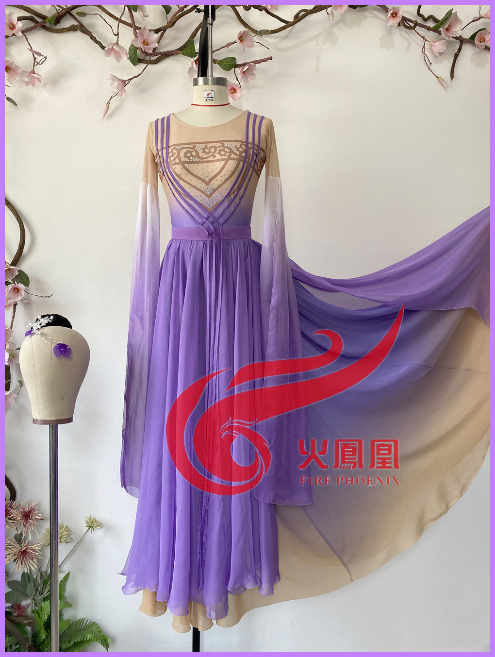 Classical dance such as Dream Order Nanjing Art Academy Sun Jiyue Dance Costume Costumes for the Costume Design customized original