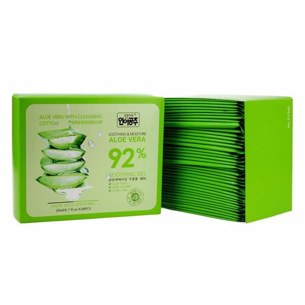 Nàng tiên cá 38 miếng đóng gói riêng tẩy trang tẩy trang lau lô hội nhẹ nhàng tẩy trang bông tẩy trang dùng một lần tẩy trang cho da hỗn hợp thiên khô