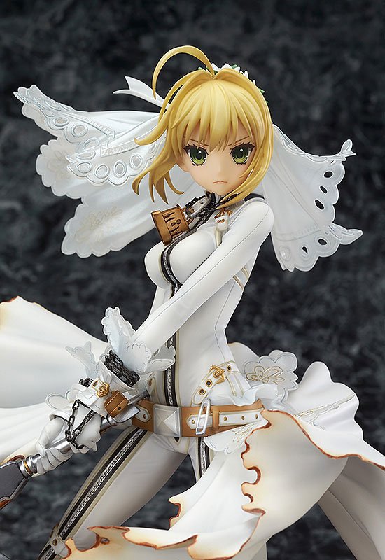 Te stay night Seba 3 thế hệ 4 thế hệ CCC Váy cưới cô dâu SABER Nero tay Z16 - Capsule Đồ chơi / Búp bê / BJD / Đồ chơi binh sĩ mô hình kimetsu