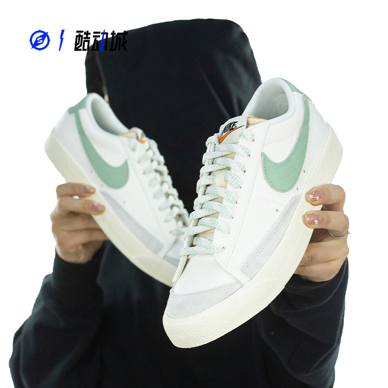 Compass NIKE BLAZER LOW men's and women's low-top retro sneakers DC4769 DO9799-100