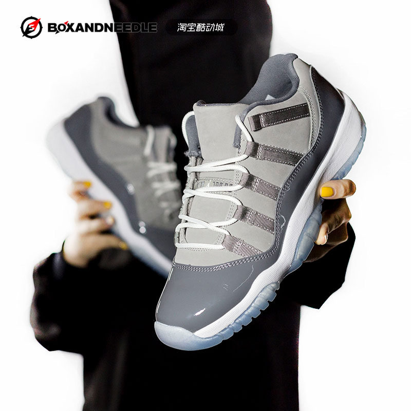 Compass sports AIR JORDAN 11 LOW AJ11 men's and women's basketball shoes 528896-528895-003