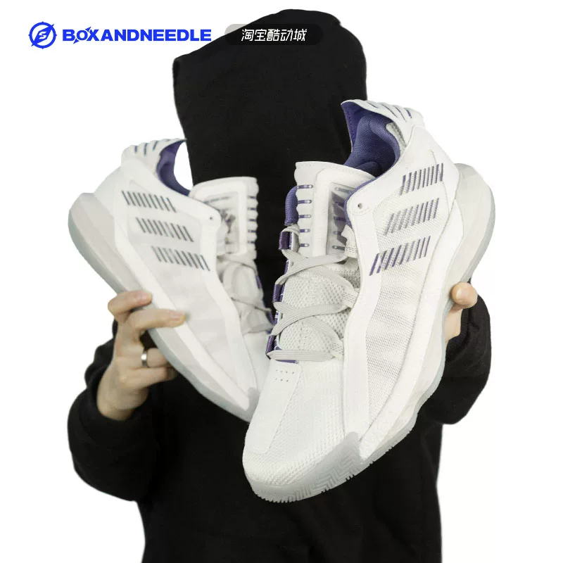 Перевод: руководство по движению иглы adidas dame 6 Лиллард 6-е поколение мужские низкие кеды со встроенной амортизацией для баскетбола FW9024