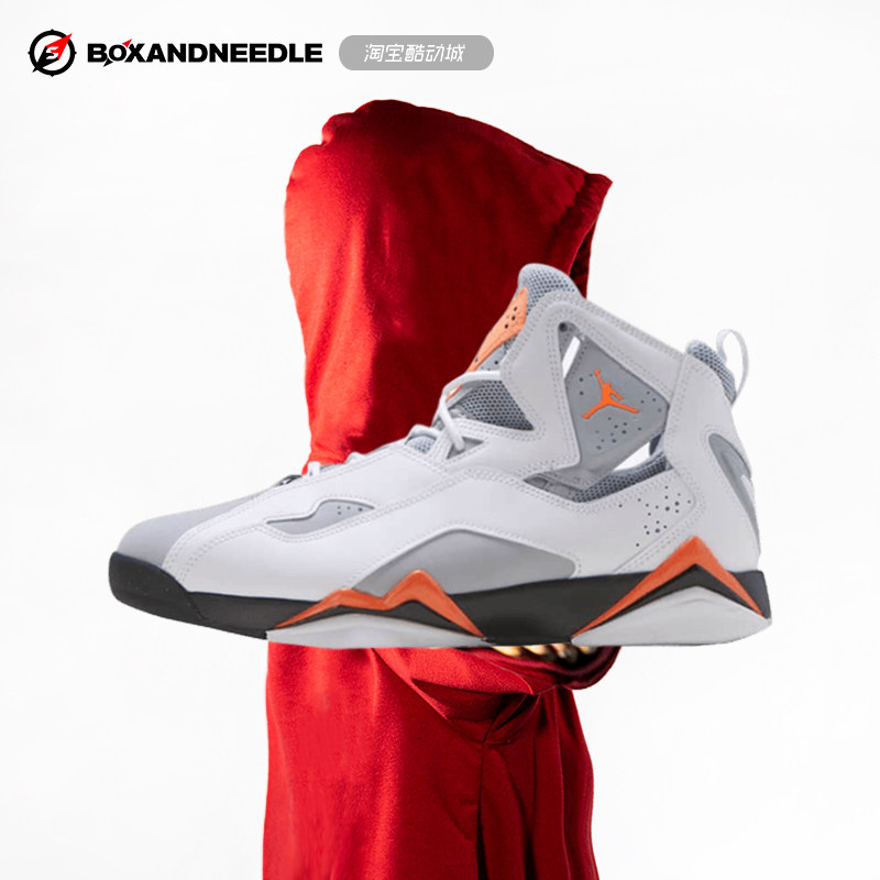 AIR JORDAN 7 AJ7 Halloween Raptors black and red men's and women's high-top basketball shoes 342964-118