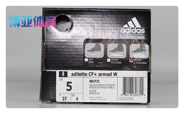 Boya Sports Adidas adidaette CF Dép thể thao và giải trí dành cho nữ BB3732 dép crocs chính hãng