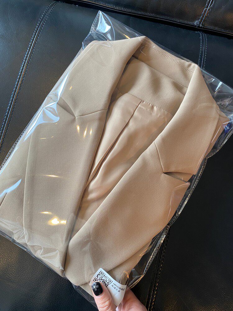 AMR U U Closet Upper 2000 High-end Custom Wool Blend 100 Hitch Slim Temperament Jacket Woman Suit Spring New