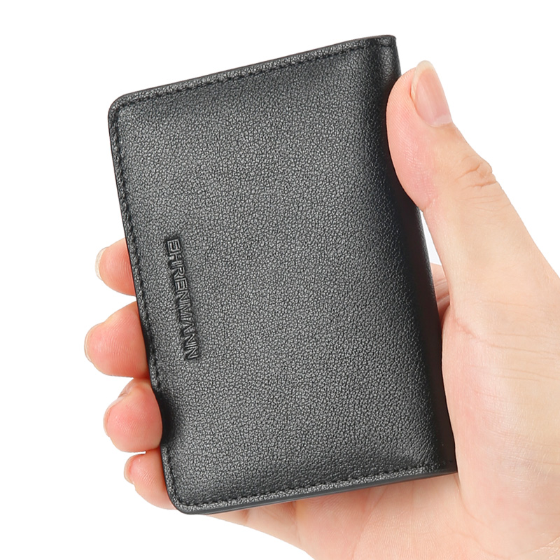 German EHRENMANN genuine leather card bag male and female large capacity multifunction small money bag driving license leather sleeve multi-position